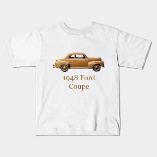 1948 Ford Coupe Kids T-Shirt